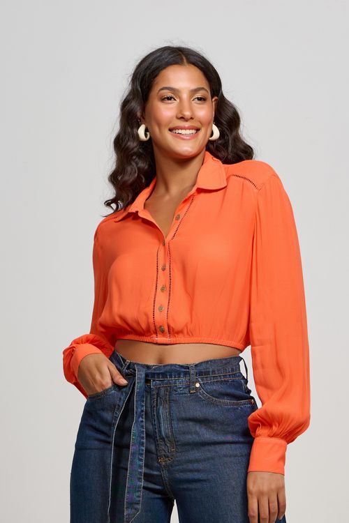 Camisa Patogê feminina em viscose CA37027