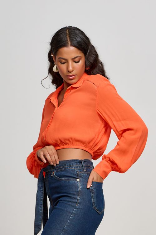 Camisa Patogê feminina em viscose CA37027