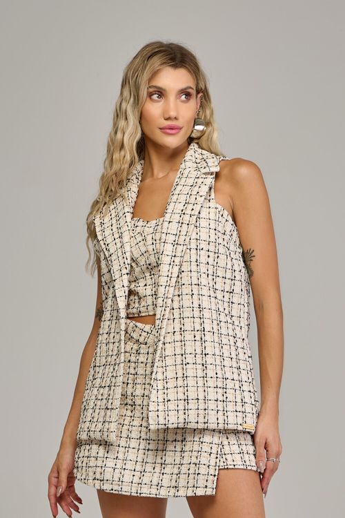Maxi colete feminino Patogê CO37471