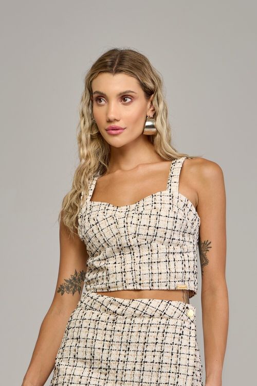 Top feminino Patogê TP37473
