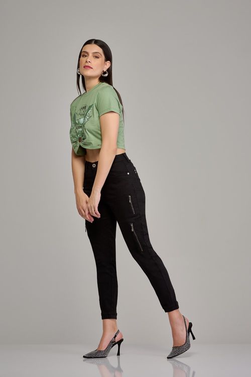 Calça jogger feminina Patogê cintura média (G3) CL37890