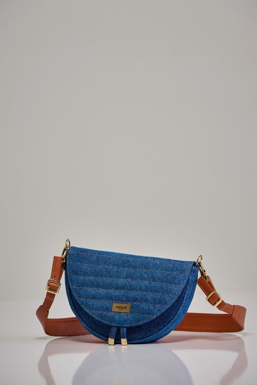 Bolsa tiracolo jeans feminina Patogê AC37893