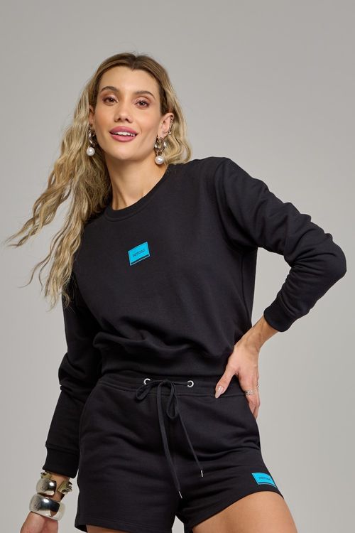 Blusa moletom feminina manga longo Patogê ML37651