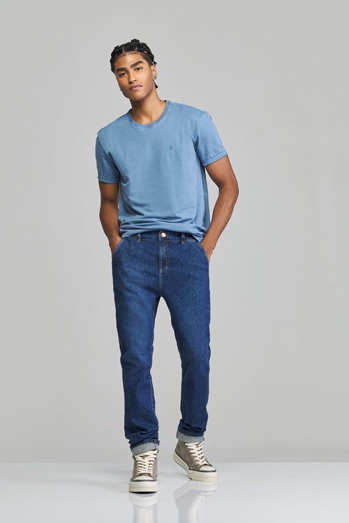 Calça skinny slim jeans masculina Patogê CL37691