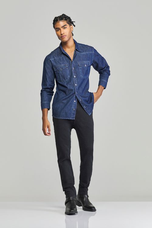 Calça jogger jeans masculina Patogê CL38053