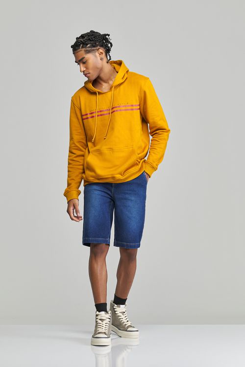 Bermuda jeans masculina Patogê BE38326
