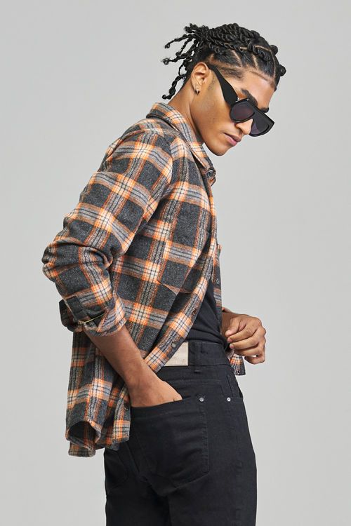 Camisa flanelada masculina Patogê CA37707