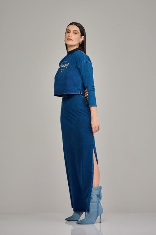 Saia longa feminina Patogê SA37875