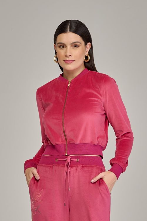 Jaqueta em veludo feminina Patogê CS37709