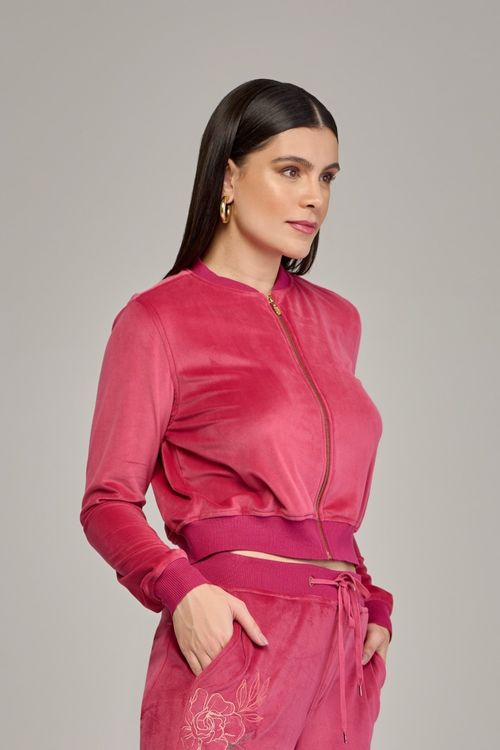 Jaqueta em veludo feminina Patogê CS37709