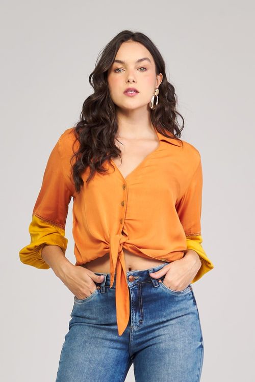 Camisa em viscose feminina Patogê CA37149