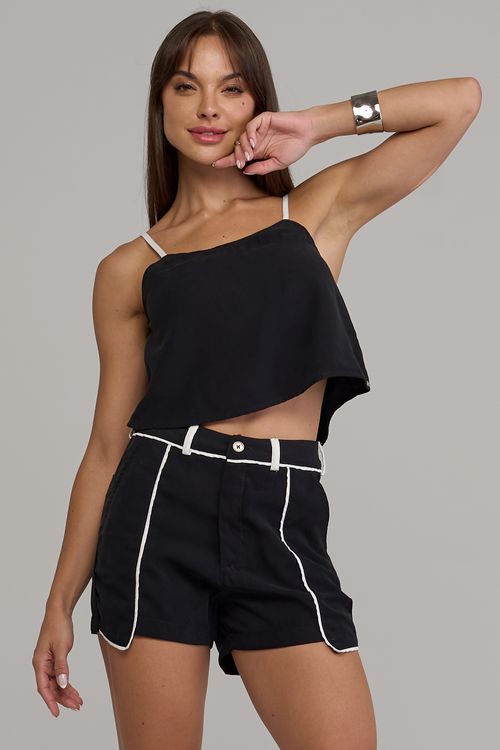 Short feminino Patogê cintura média (G3) SH37387