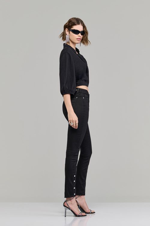 Calça skinny feminina Patogê cintura média (G3) CL37937