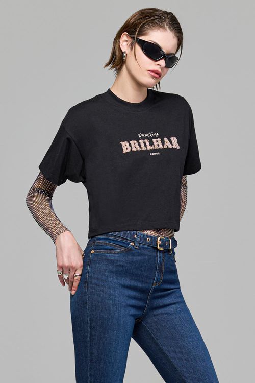 T-shirt feminina Patogê TS37663