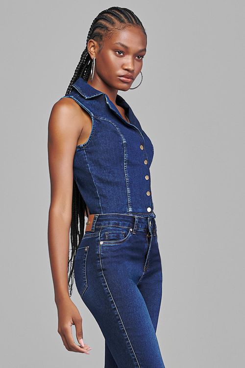 Colete Jeans Feminino Patogê CO38453