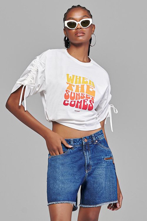 T-Shirt Feminina Patogê TS38228