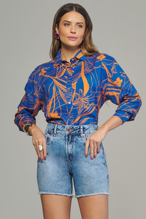 Camisa Em Viscose Feminina Patogê CA38171