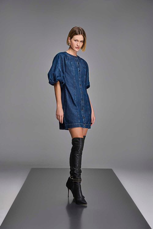 Vestido Jeans Feminino VE38543