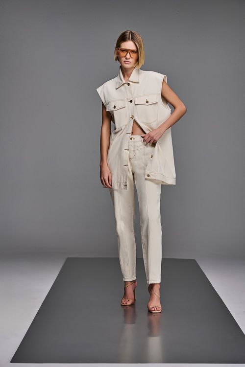 Calça Jeans Baggy Feminina Patogê CL38578