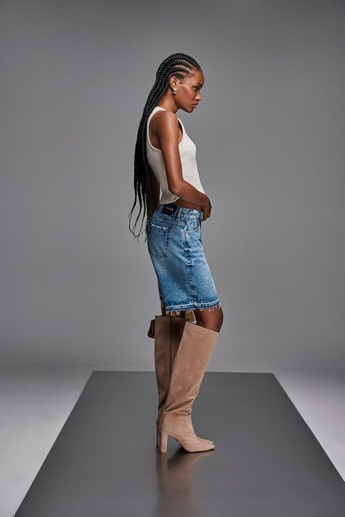 Bermuda Jorts Jeans Feminina Patogê BE38673