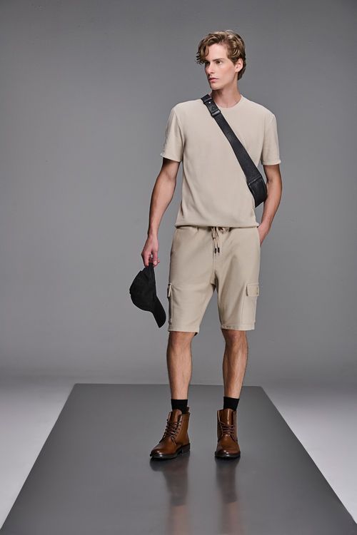 Bermuda Cargo Moletom Masculina BE38708