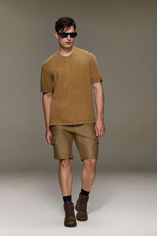 Bermuda Cargo Moletom Masculina BE38708