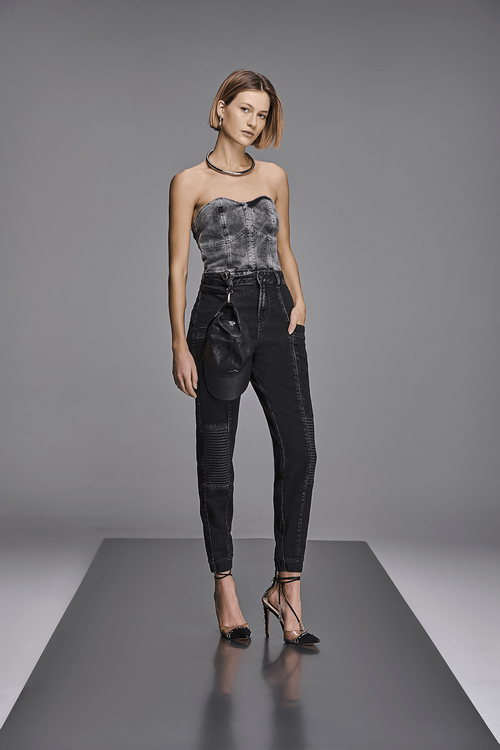 Calça Jogger Jeans Feminina Patogê CL38676