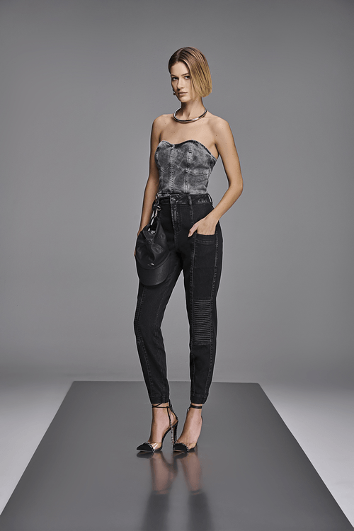 Calça Jogger Jeans Feminina Patogê CL38676