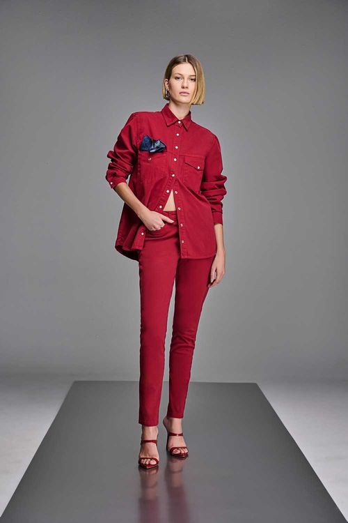 Camisa Sarja Feminina Patogê  CA38560