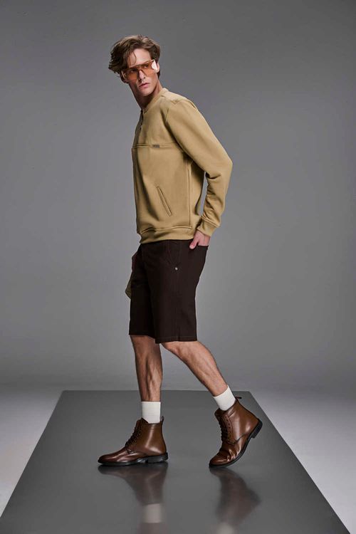 Bermuda Sarja Masculina Patogê BE38709