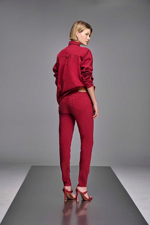Calça Jeans Skinny Feminina Patogê Cintura Alta (G4) CL38597