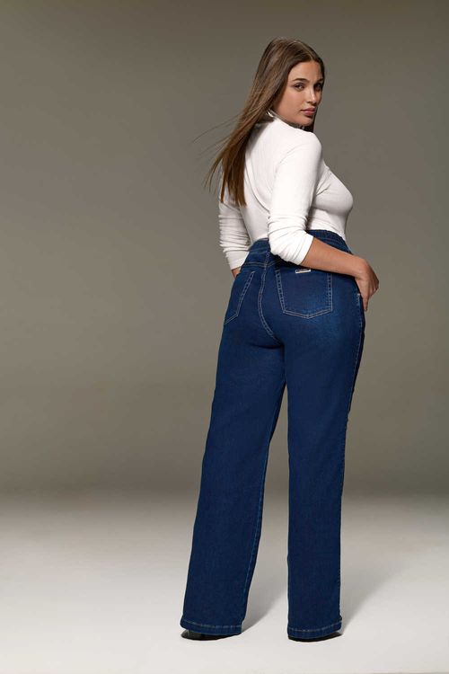 Calça Jeans Jogger Boot Cut Curvy Feminina Patogê CL38680