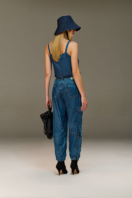 Blusa Jeans Feminina Patogê BL38125