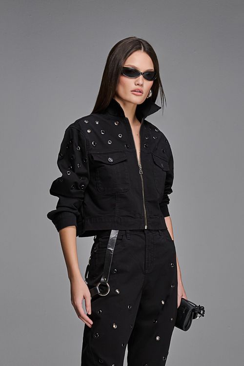 Jaqueta Sarja Feminina Patogê JQ38643