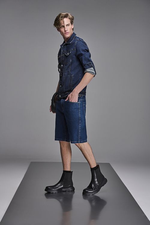 Bermuda Jeans Masculina Patogê BE38728