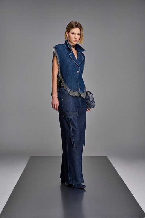 Colete Jeans Feminino Patogê CO38476