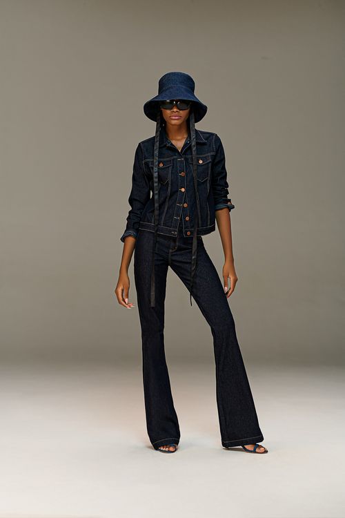 Calça Jeans Flare Feminina Patogê Cintura Alta (G4) CL90040
