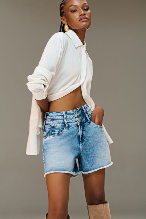 Bermuda Jeans New Boyfriend Feminina Patogê BE38862