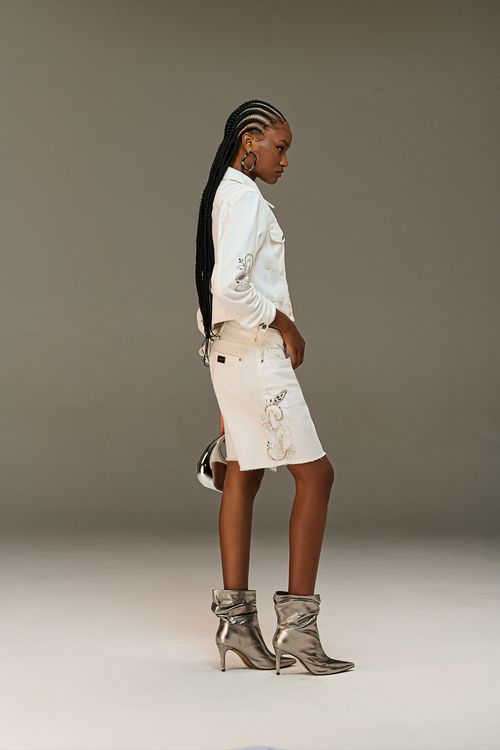 Bermuda Sarja Jorts Feminina Patogê BE38928