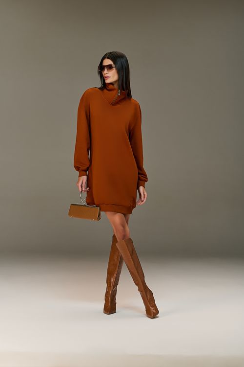 Vestido Moletom Feminino Patogê VE38867