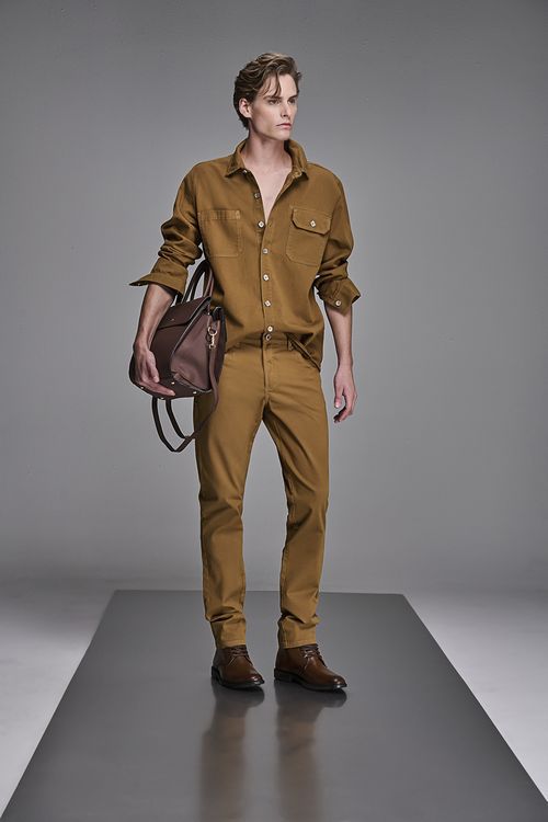 Camisa Sarja Masculina Patogê CA38732