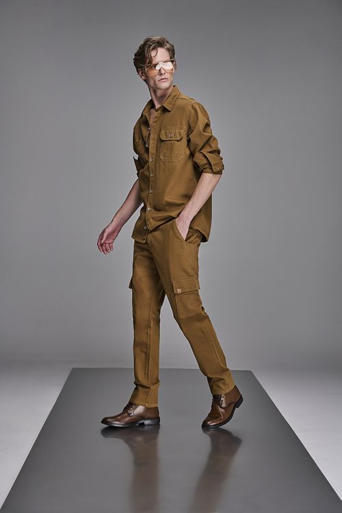 Camisa Sarja Masculina Patogê CA38732
