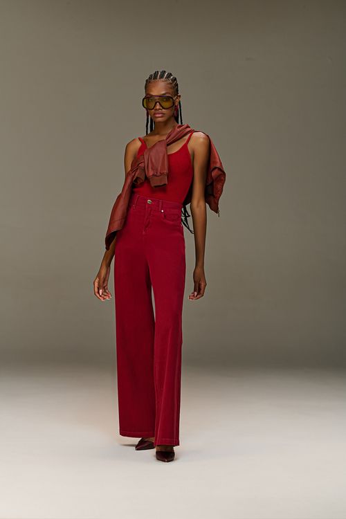 Calça Sarja Wed Leg Feminina Patogê CL38885