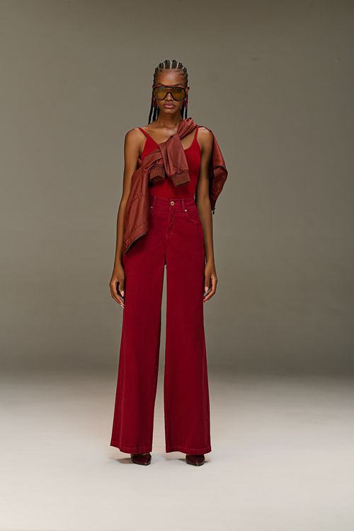 Calça Sarja Wed Leg Feminina Patogê CL38885