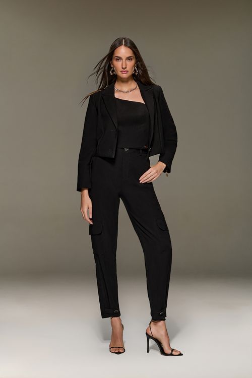 Blazer Viscose Feminino Patogê BZ38983