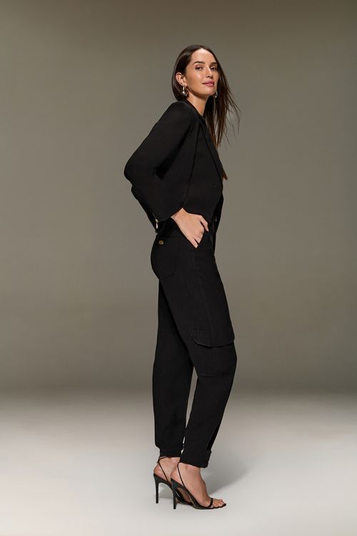 Blazer Viscose Feminino Patogê BZ38983
