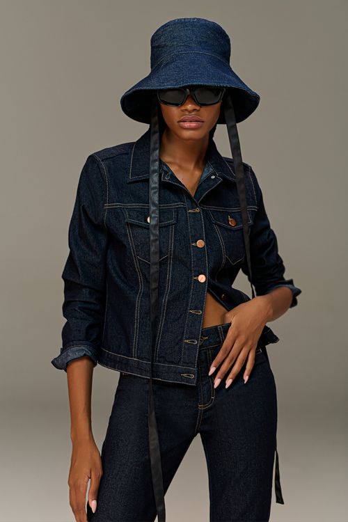 Jaqueta Jeans Feminina Patogê JQ90020