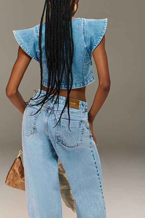 Top Jeans Feminino Patogê TP38480