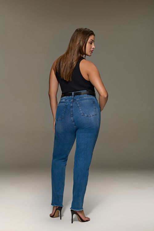 Calça Jeans Skinny Feminina Curvy Patogê Cintura Média (G3) CL38956