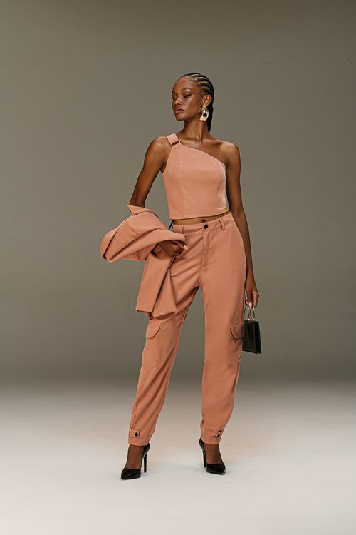 Calça Baggy Viscose Feminina Patogê CL38984